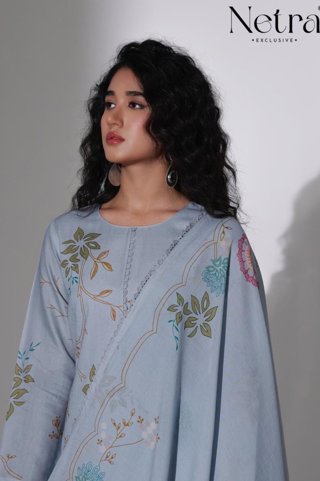 Netra Exclusive Nirvi Pure Banarasi Mul Suit NE-C 2146 C
