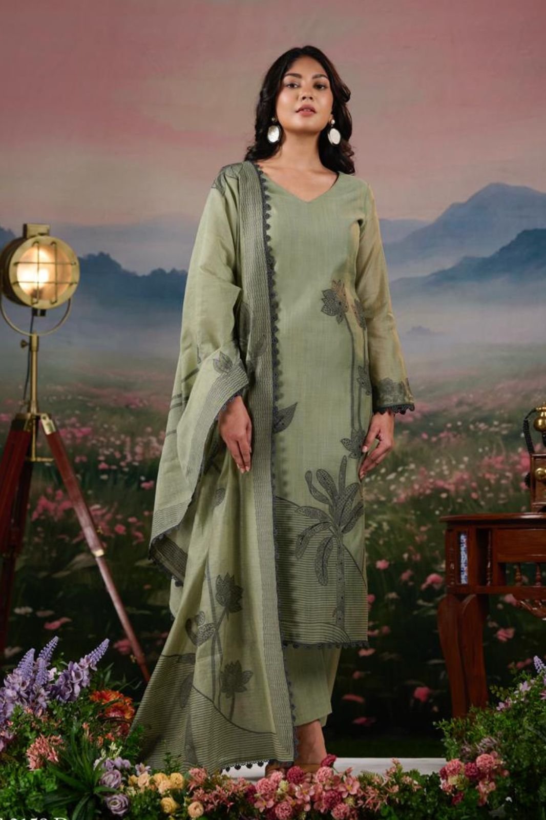 Netra Exclusive Teju Pure Jamdani Suit NE-C 2158 D