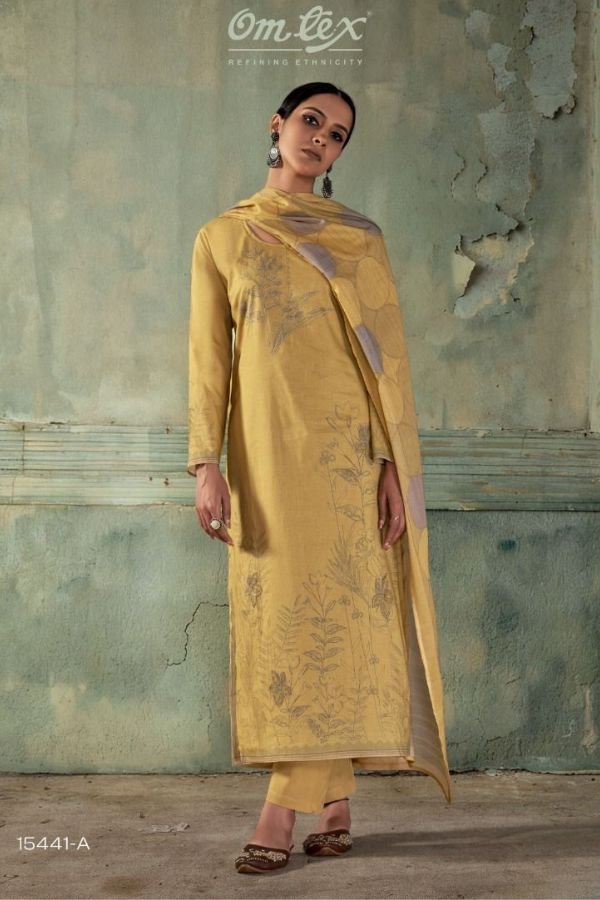 Omtex Aarzaa Premium Lawn Cotton Ladies Suit 15441-A