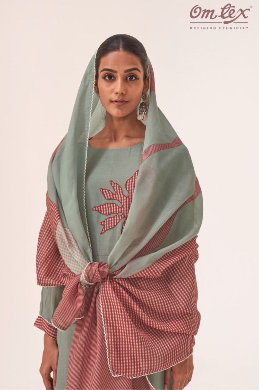 Omtex Elaya Mal Chanderi Ladies Suit 15321-C