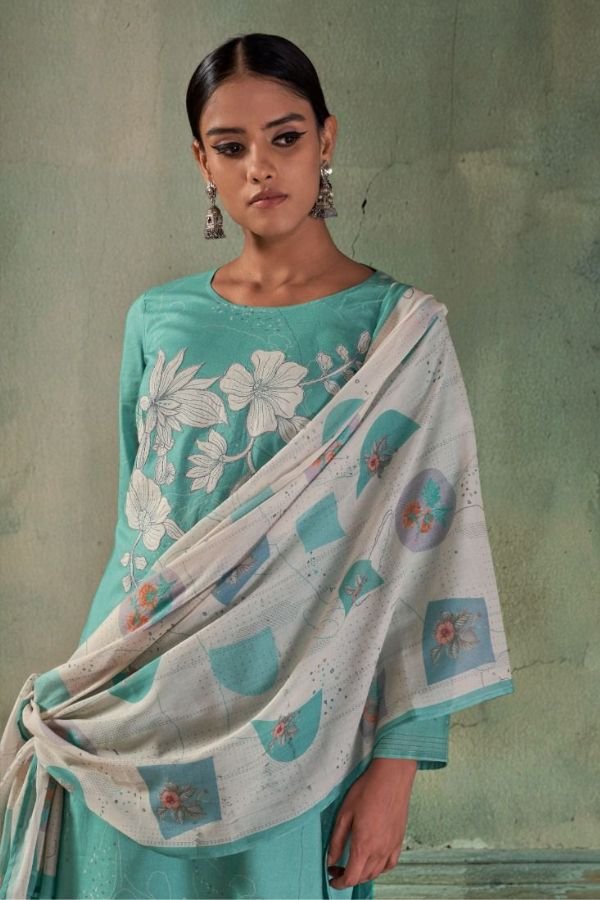 Omtex Saina Premium Lawn Cotton Ladies Suit 15481-C
