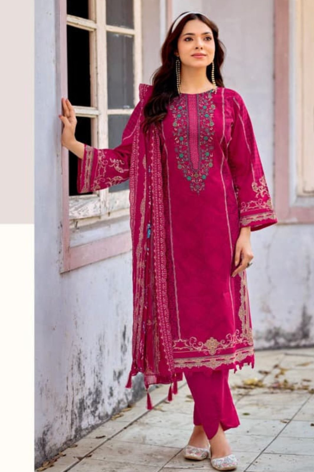 Riaz Arts Bin Saeed Surbhi Cotton Camric Lawn Suit 1001