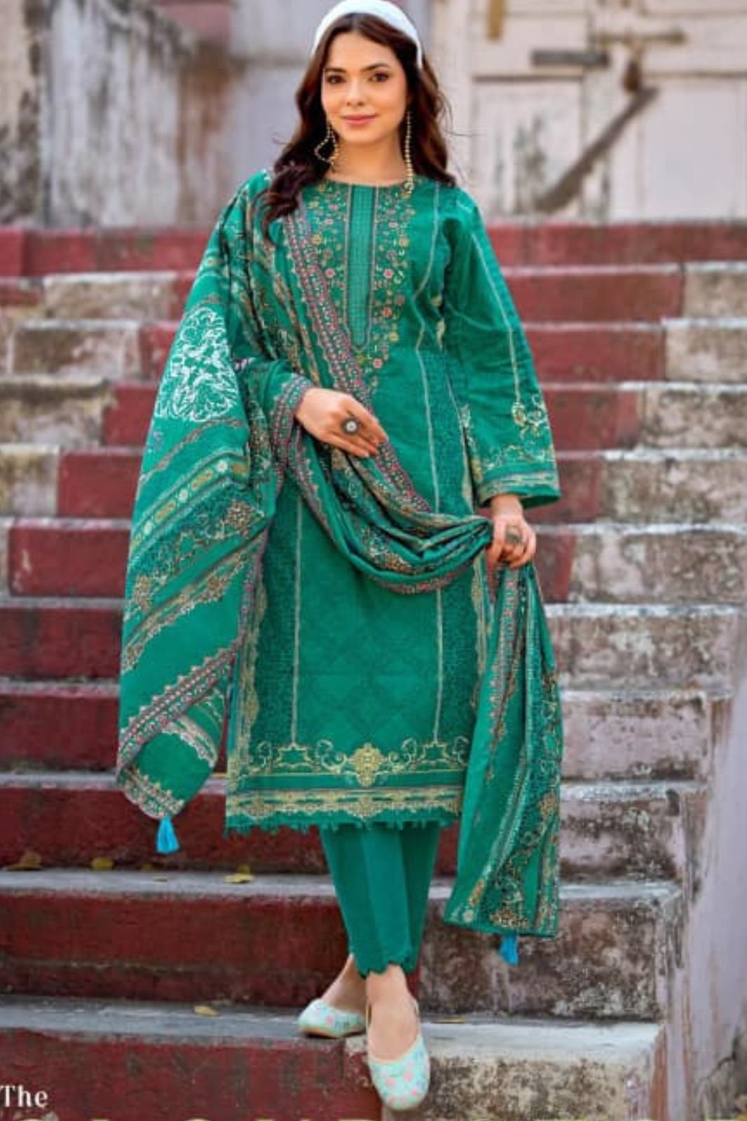 Riaz Arts Bin Saeed Surbhi Cotton Camric Lawn Suit 1005