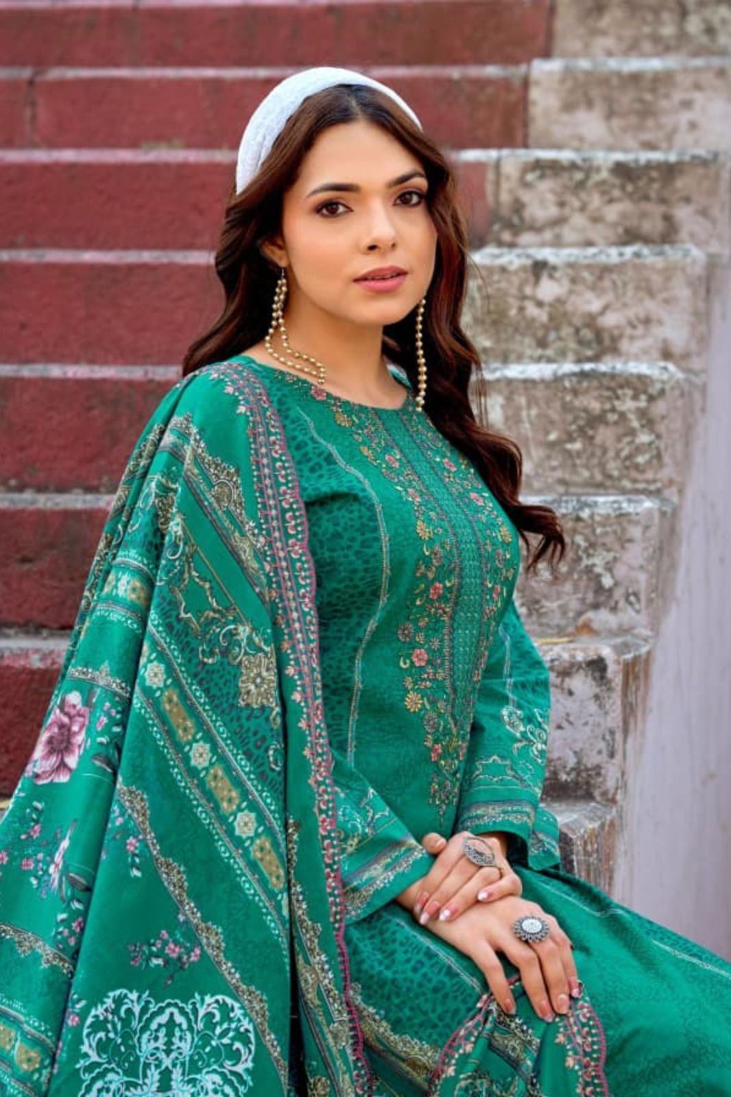 Riaz Arts Bin Saeed Surbhi Cotton Camric Lawn Suit 1005