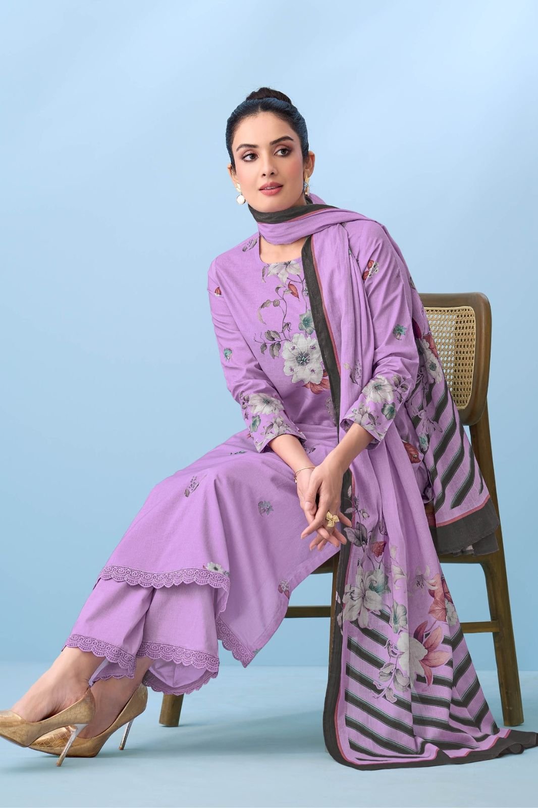 Sahiba Sudriti Bloom Theory Pure Cotton Lawn Suit 365