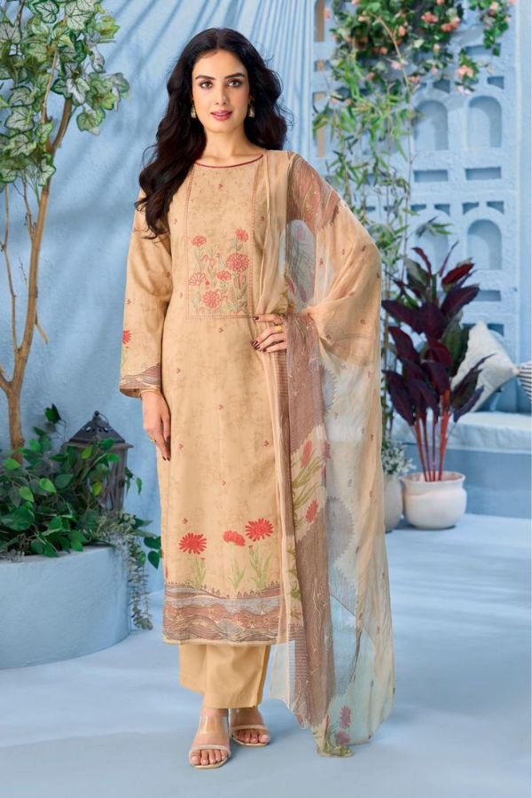 Salvi Fashion Shahi Cotton Pure Lawn Cotton Suit 1002