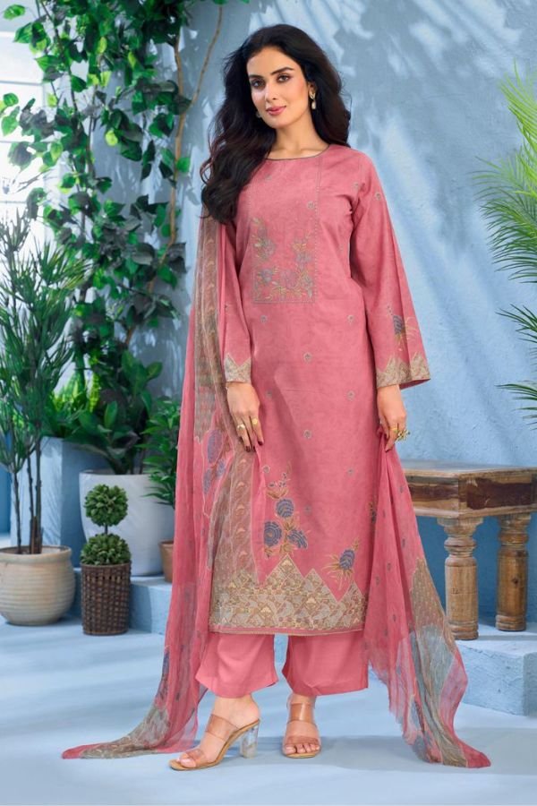 Salvi Fashion Shahi Cotton Pure Lawn Cotton Suit 1007