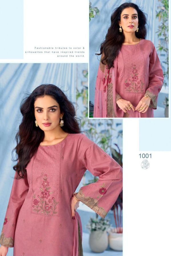 Salvi Fashion Shahi Cotton Pure Lawn Cotton Suit 1001