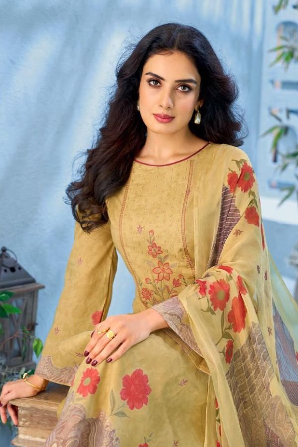 Salvi Fashion Shahi Cotton Pure Lawn Cotton Suit 1005