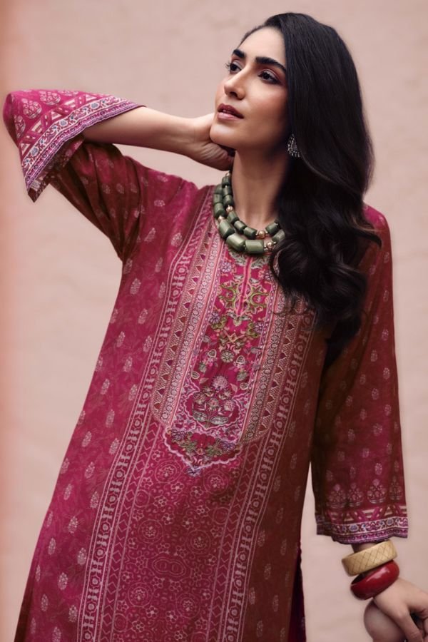 Sanaz Karigari Muslin Ladies Salwar Suit 2404