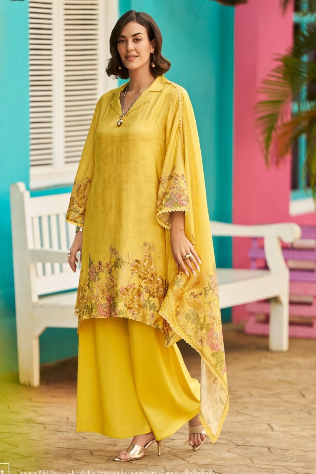 Sanaz Nargis Muslin Ladies Suit NR-901