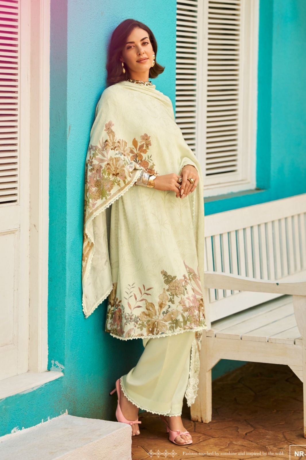 Sanaz Nargis Muslin Ladies Suit NR-902