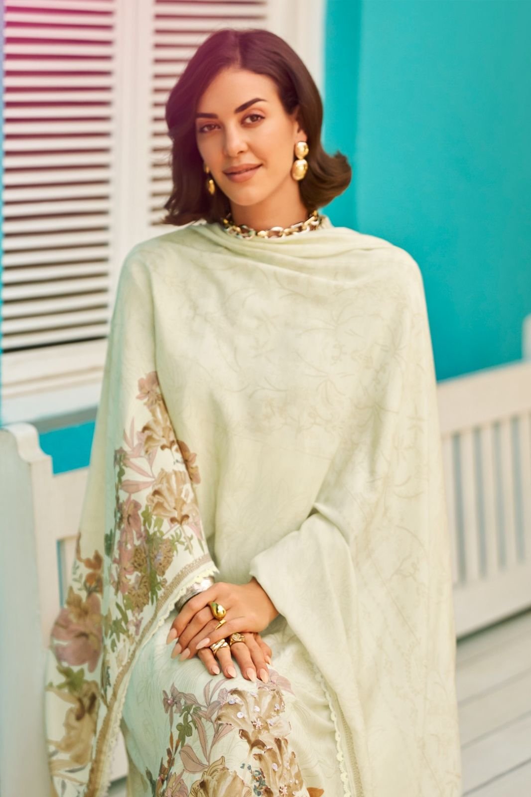 Sanaz Nargis Muslin Ladies Suit NR-902