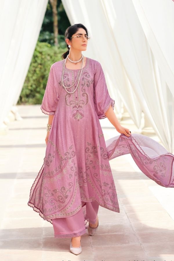 Sanaz Sitara Muslin Ladies Salwar Suit ST-2101