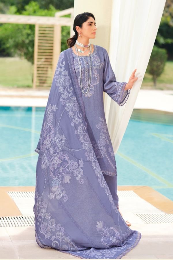 Sanaz Sitara Muslin Ladies Salwar Suit ST-2102