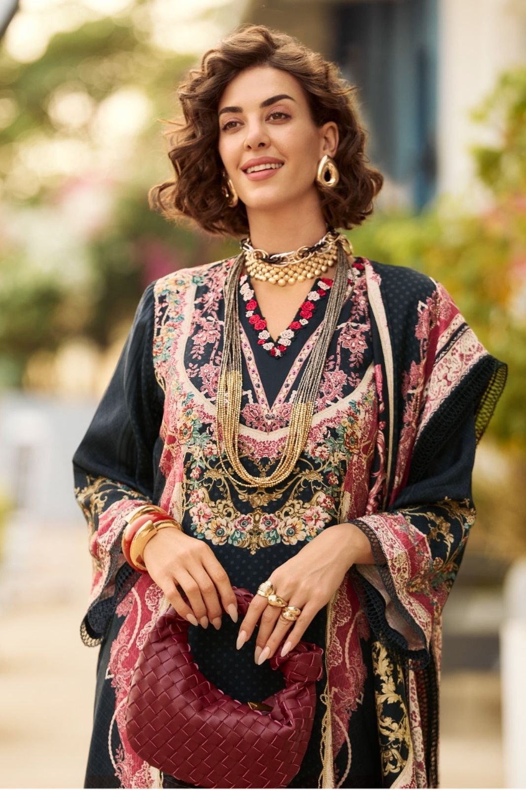 Sanaz Zarmina Special Muslin Ladies Suit ZM-1001