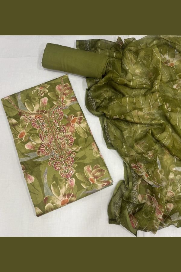 Sunrise Creation Sania 13 Jam Satin Suit 13003