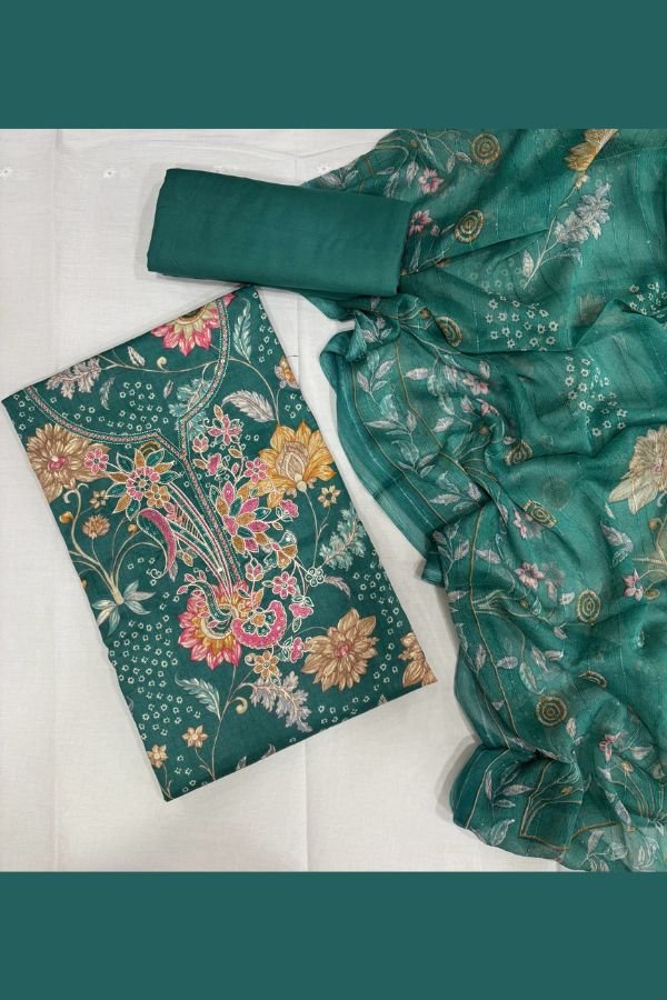 Sunrise Creation Sania 13 Jam Satin Suit 13008