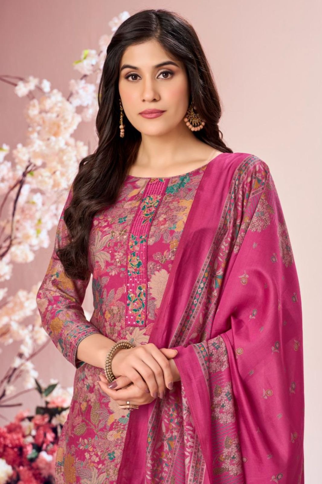 Sunrise Creation Sumaira Once Again Modal Silk Suits 1006 Sunrise Creation Sumaira Once Again Modal Silk Suit 1006