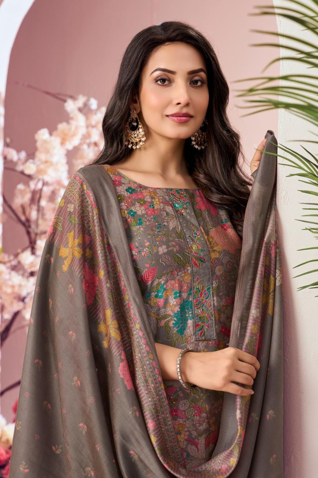 Sunrise Creation Sumaira Once Again Modal Silk Suits 1008 Sunrise Creation Sumaira Once Again Modal Silk Suit 1008