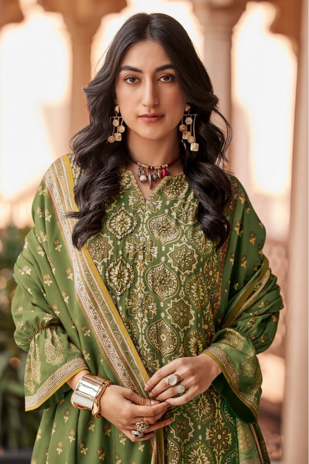 Varsha Fashion Ajra Vol 2 Muslin Ladies Salwar Suit AJ-01