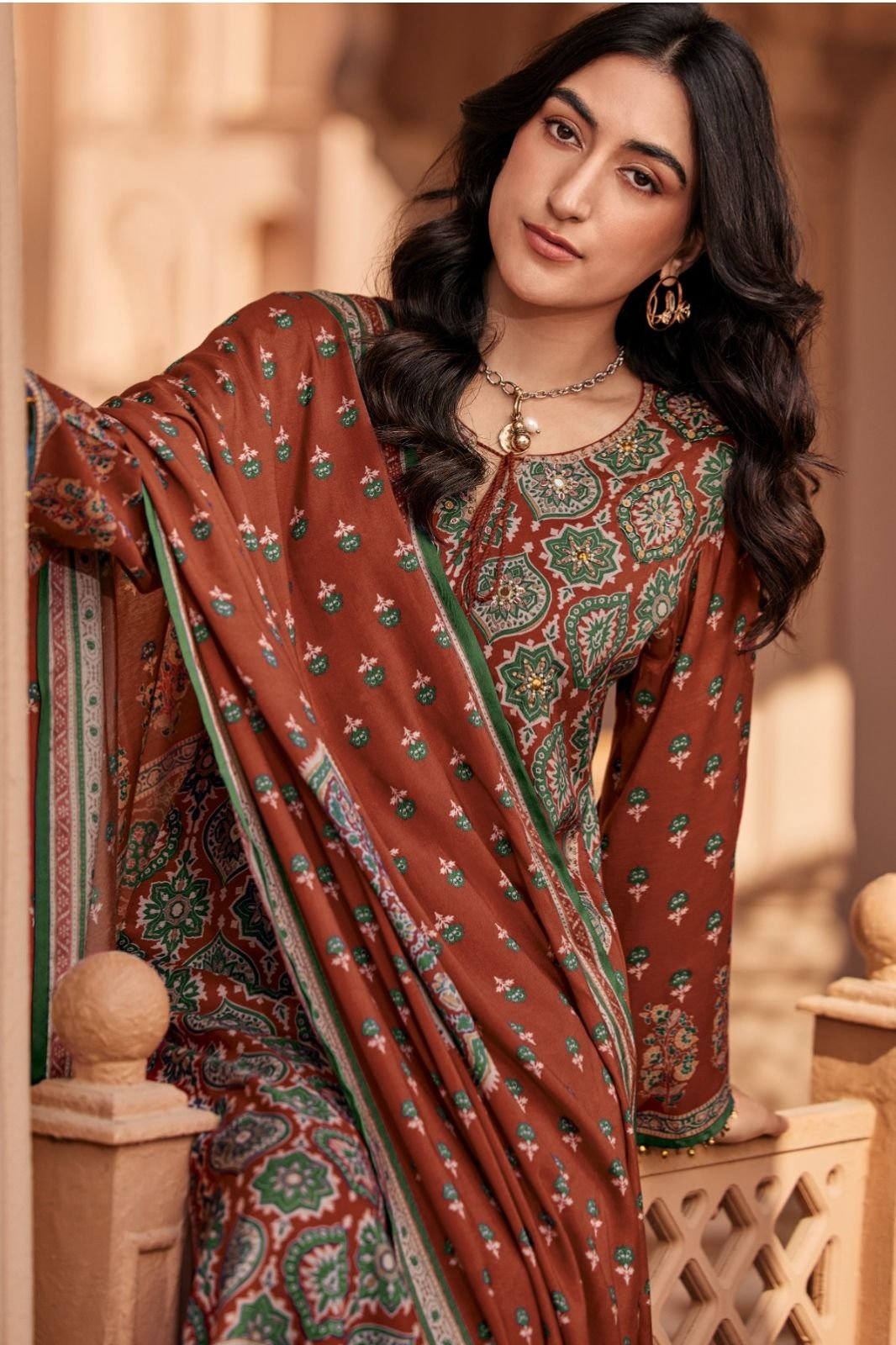 Varsha Fashion Ajra Vol 2 Muslin Ladies Salwar Suit AJ-02