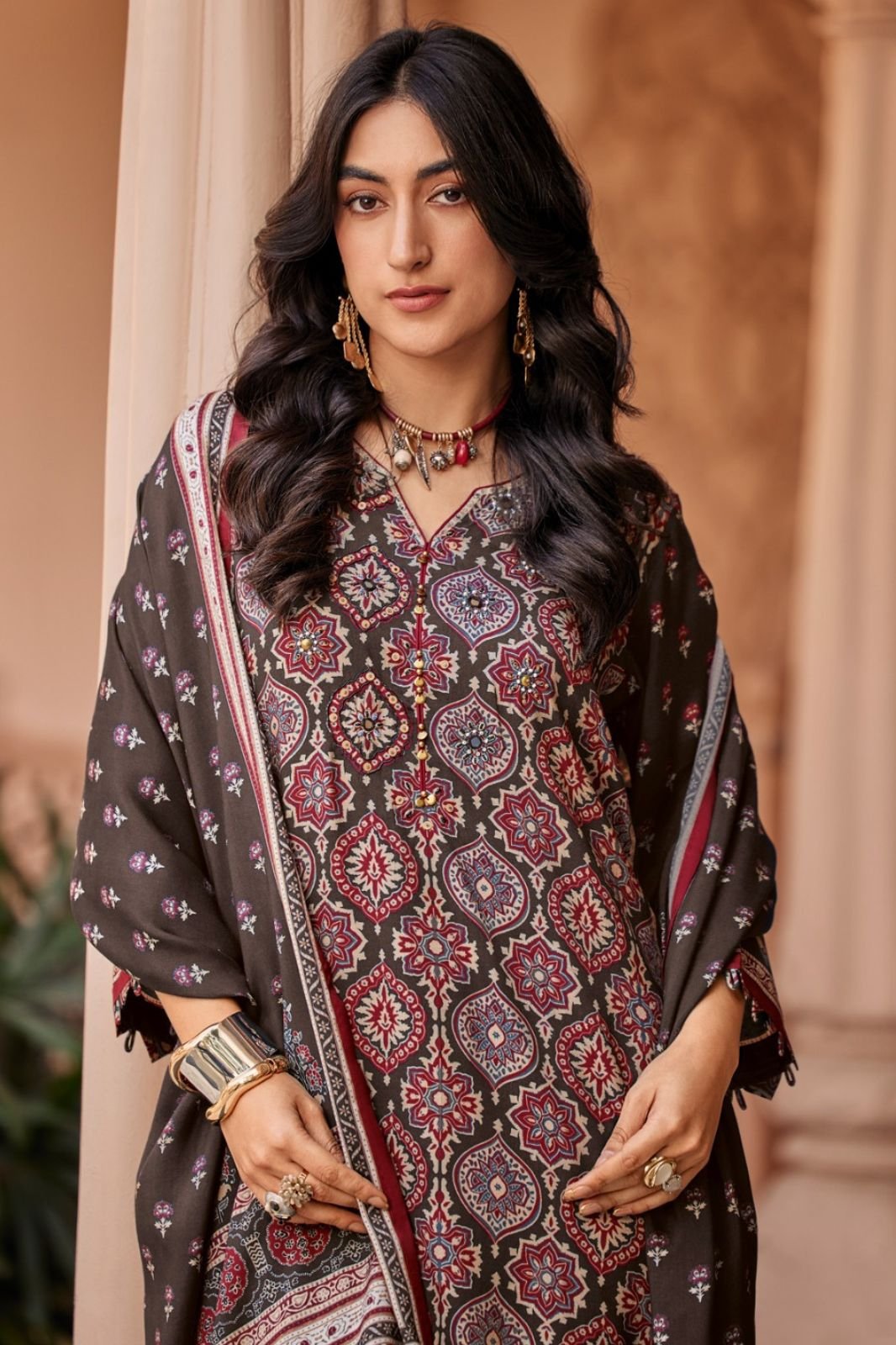 Varsha Fashion Ajra Vol 2 Muslin Ladies Salwar Suit AJ-03