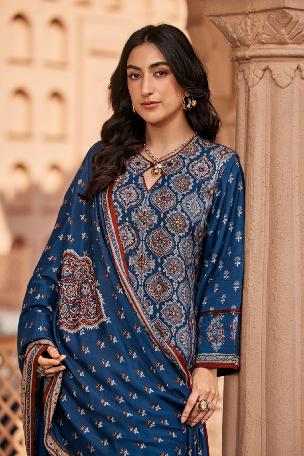 Varsha Fashion Ajra Vol 2 Muslin Ladies Salwar Suit AJ-04