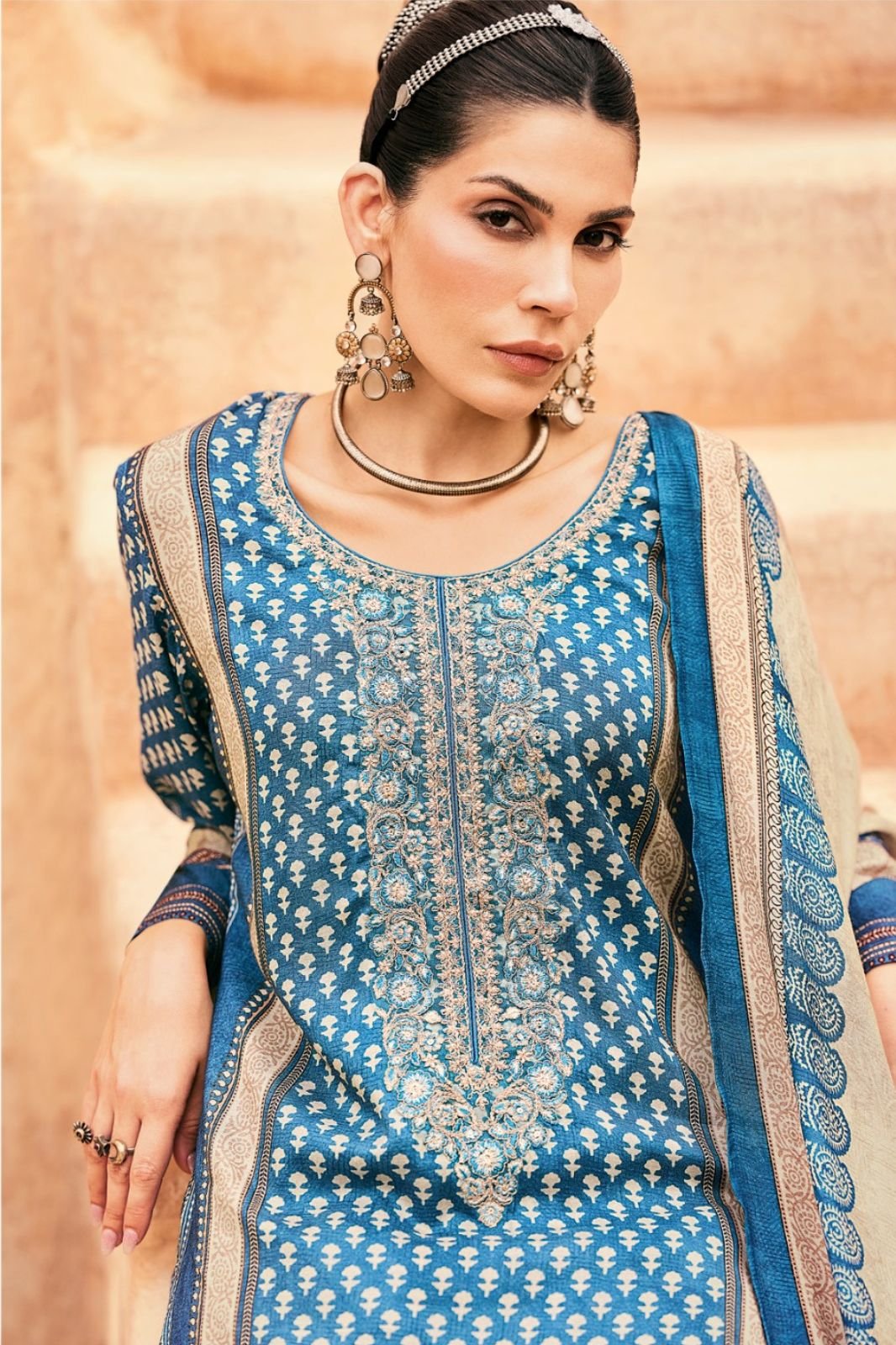 Varsha Fashion Bagh 2 Muslin Ladies Salwar Suit BG-04