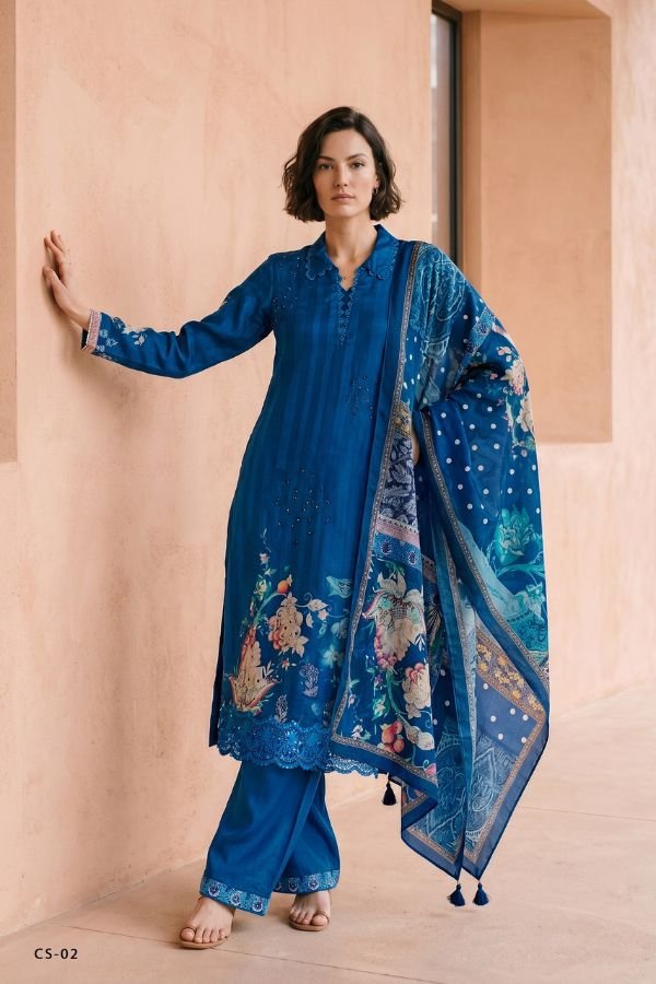 Varsha Fashion Cassandra Muslin Ladies Suit CS-02