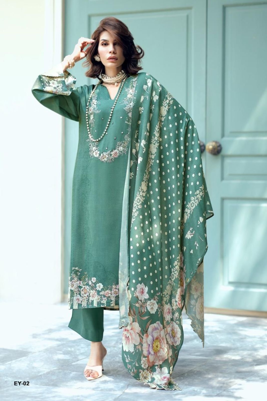 Varsha Fashion Erya Muslin Ladies Salwar Suit EY-02