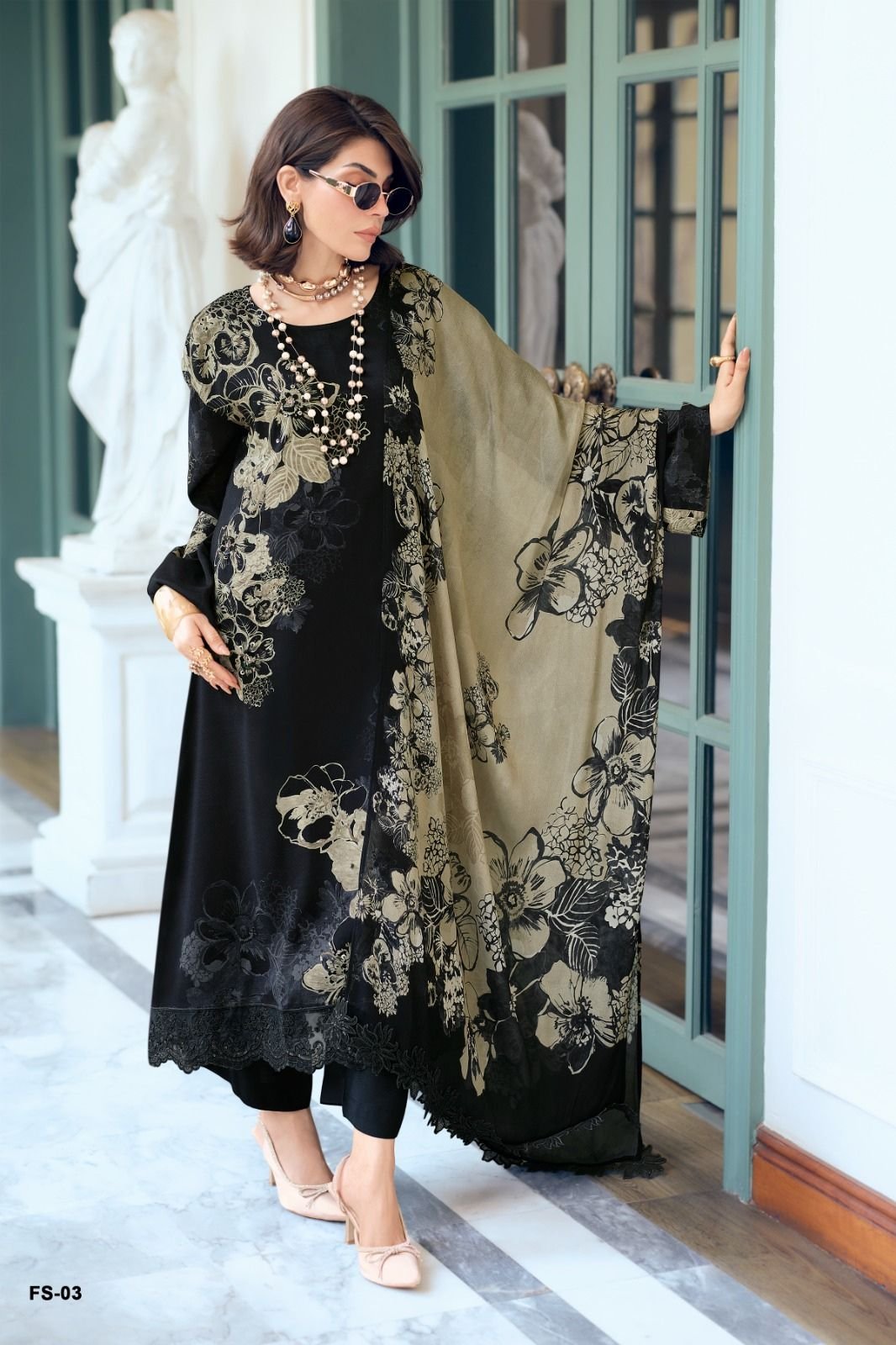 Varsha Fashion Fabulous Muslin Ladies Salwar Suit FS-03