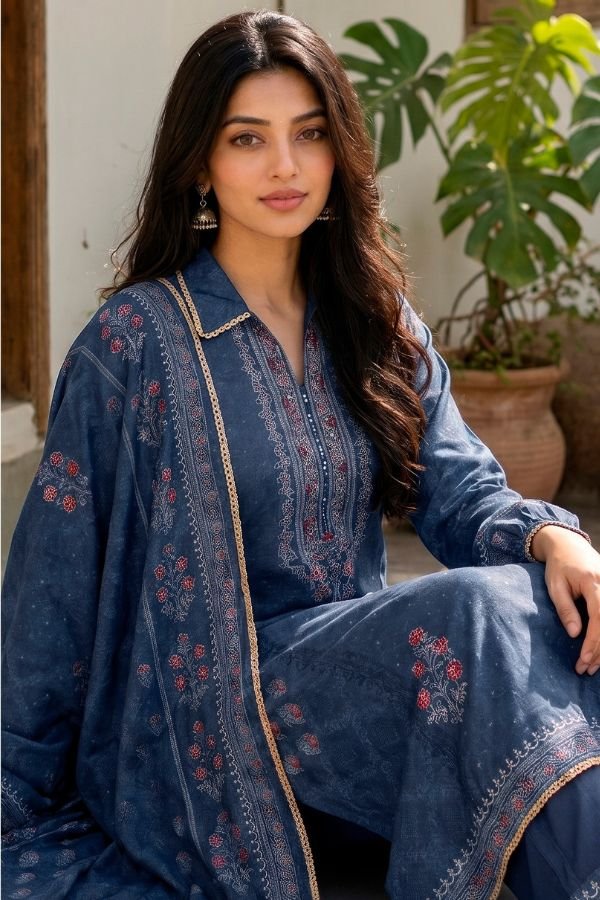 Varsha Fashion Grass Roots Muslin Ladies Suit GR-02