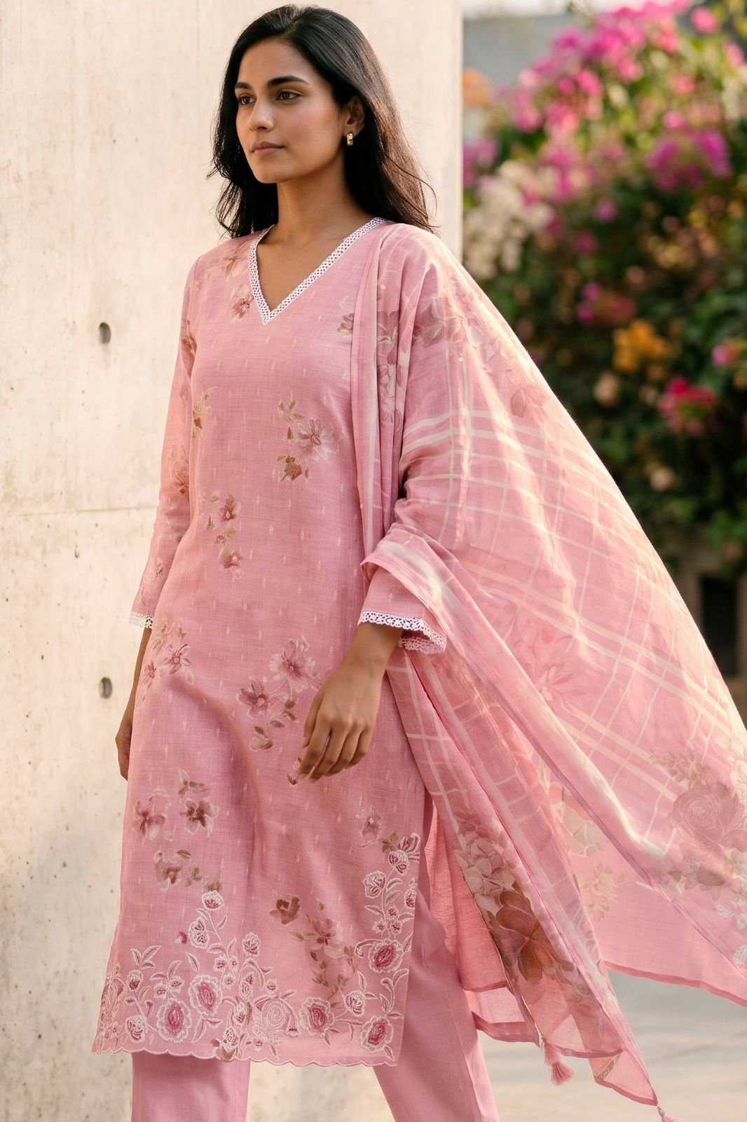 Varsha Fashion Jasper Cotton Linen Printed Suit JR-03