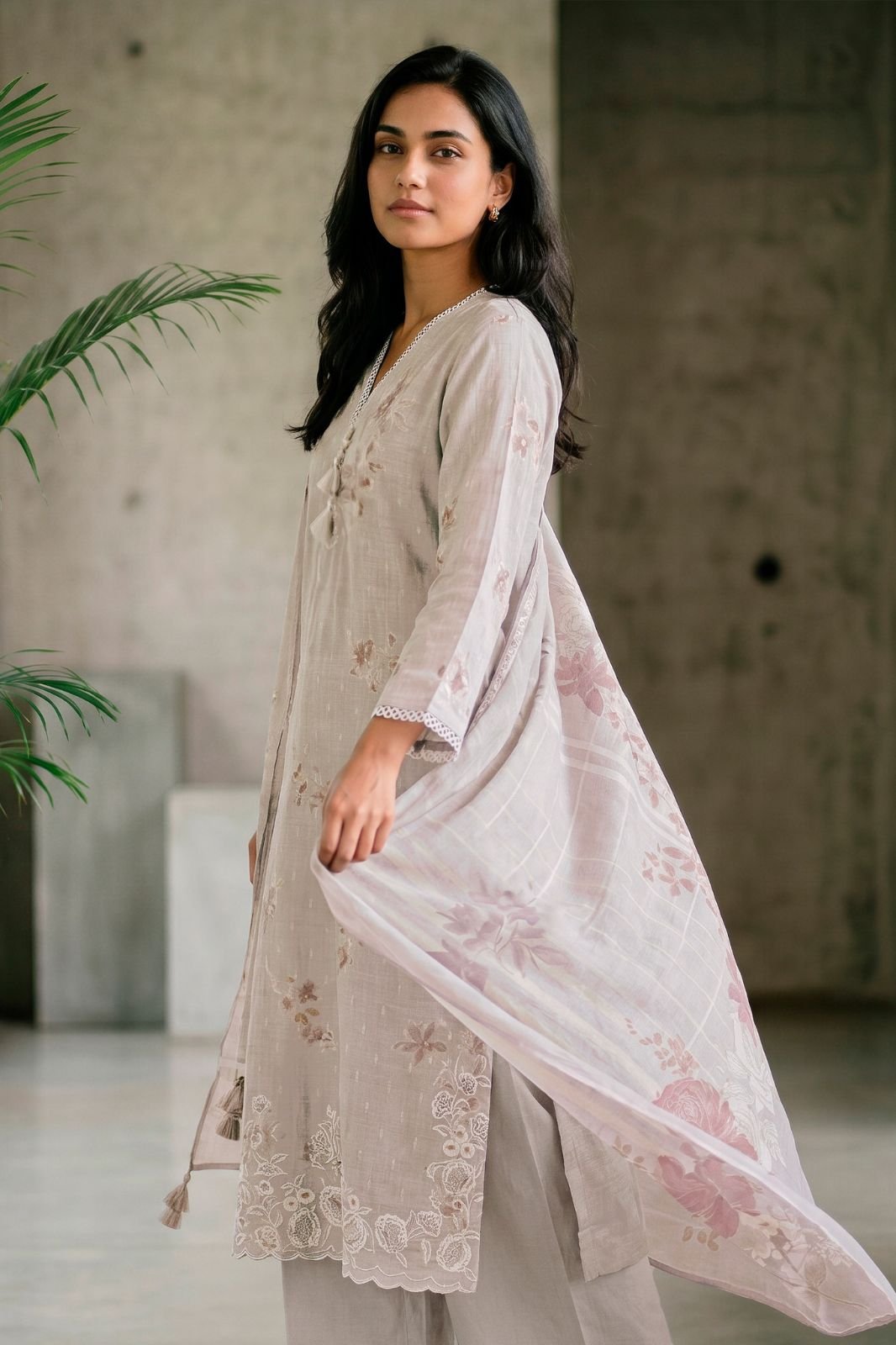 Varsha Fashion Jasper Cotton Linen Printed Suit JR-04