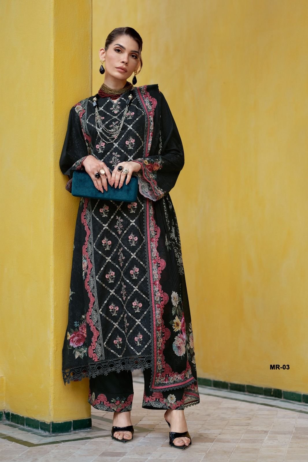 Varsha Fashion Micara Muslin Ladies Salwar Suit MR-03