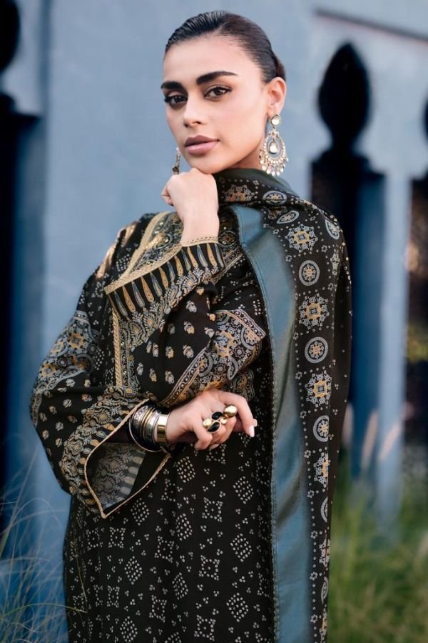 Varsha Fashion Mrittika Muslin Ladies Suit Mk-01