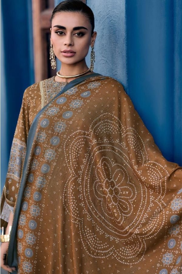 Varsha Fashion Mrittika Muslin Ladies Suit Mk-03