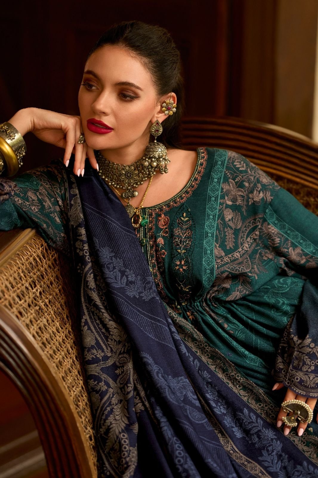 Varsha Fashion Nikhaar Muslin Ladies Suit NK-02