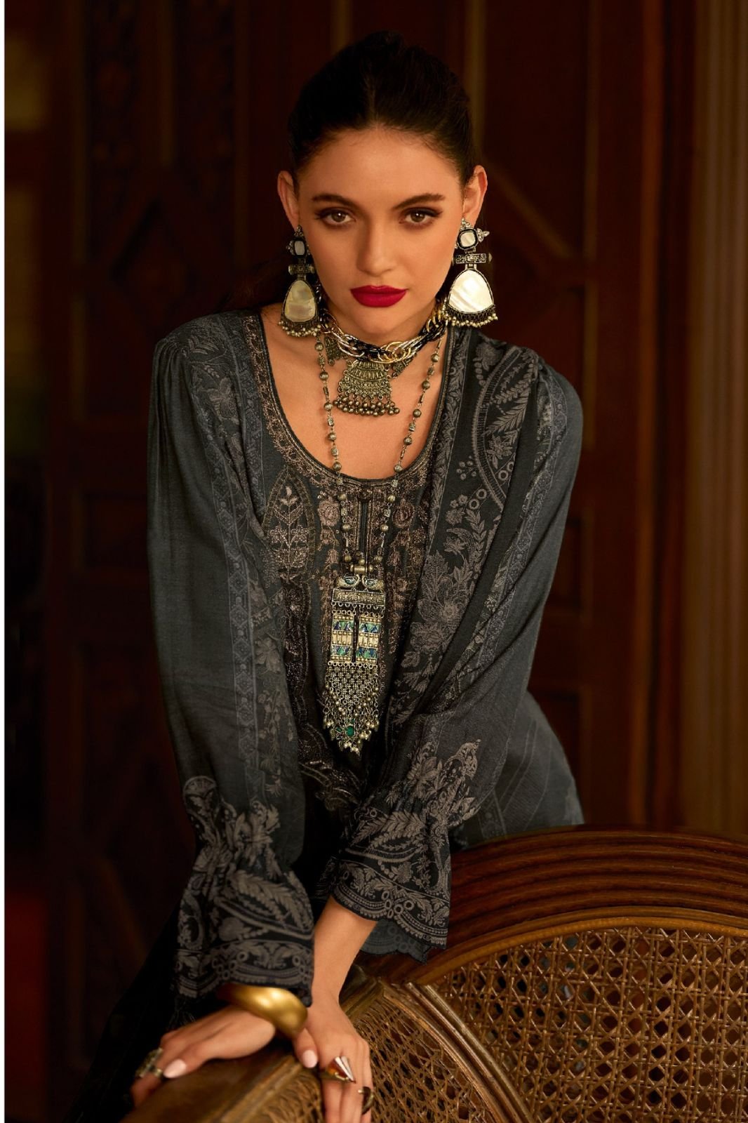 Varsha Fashion Nikhaar Muslin Ladies Suit NK-03