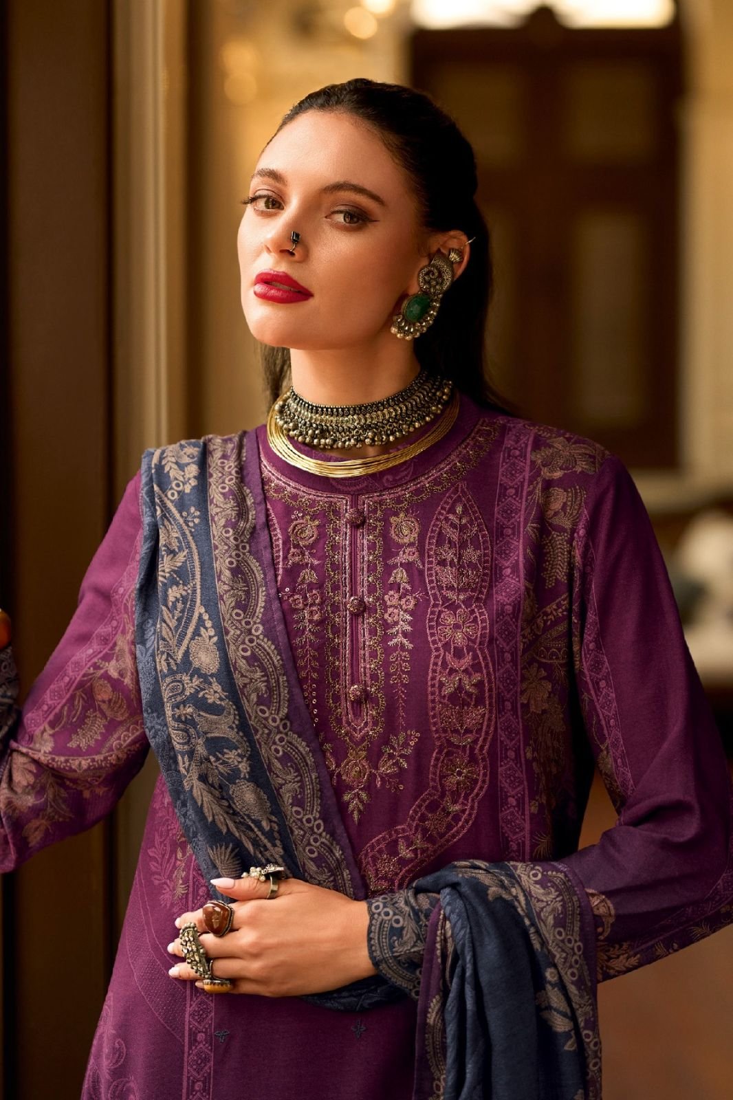 Varsha Fashion Nikhaar Muslin Ladies Suit NK-04