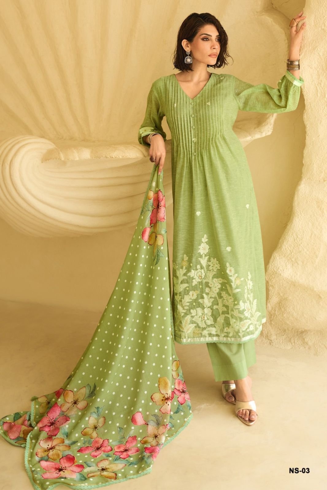 Varsha Fashion Nishat Linen Printed Ladies Suit NT-03