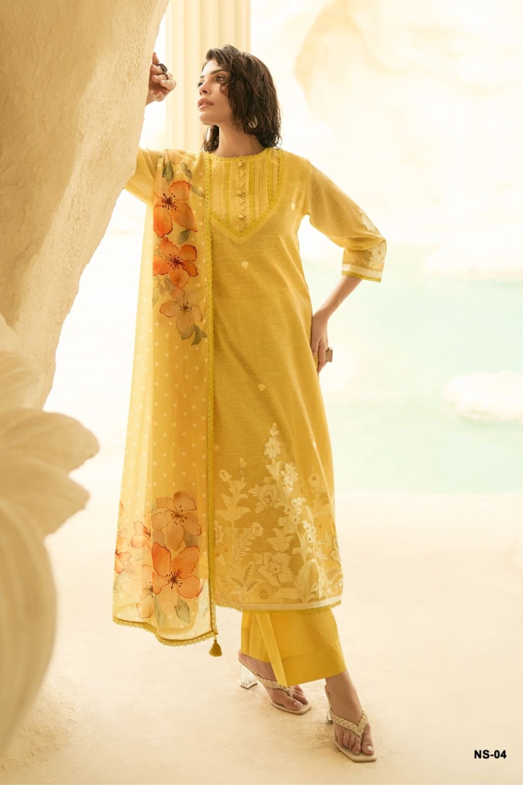 Varsha Fashion Nishat Linen Printed Ladies Suit NT-04