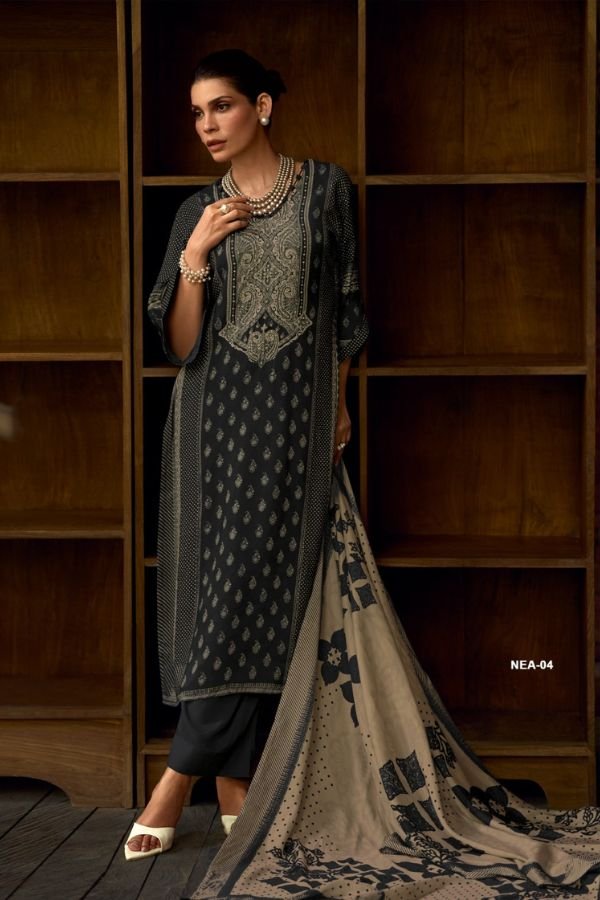 Varsha Fashion Noor E Andaz Muslin Ladies Suit NEA-04