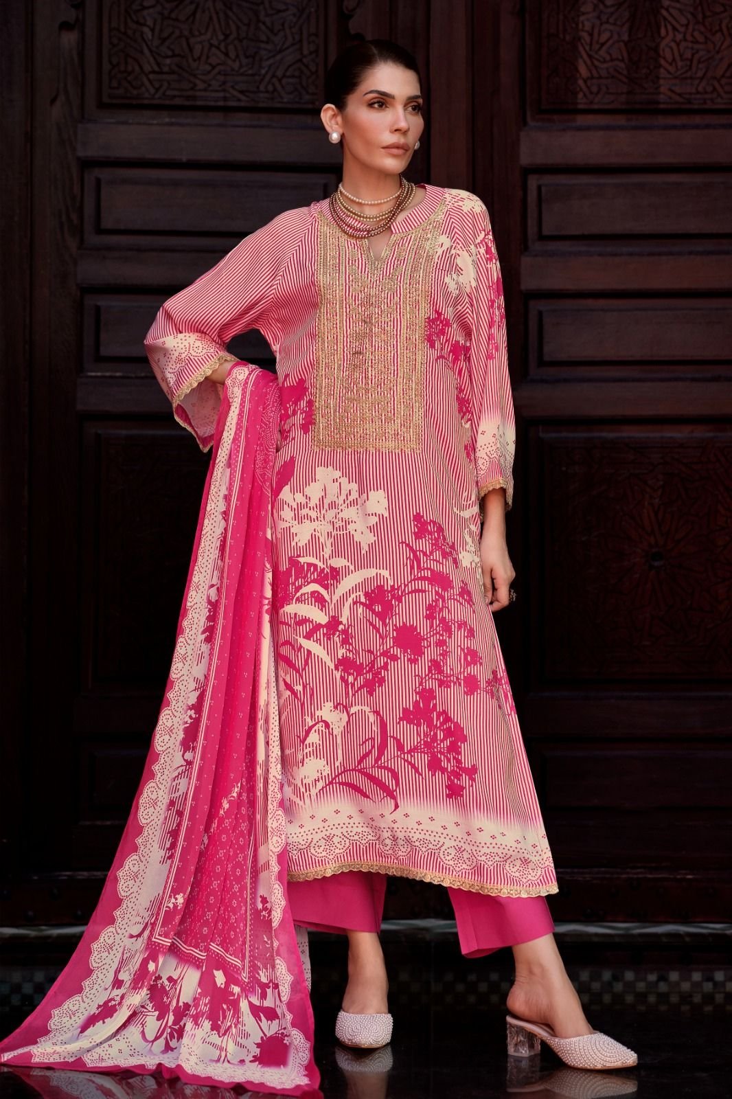 Varsha Fashion Rivera Muslin Ladies Salwar Suit RV-04