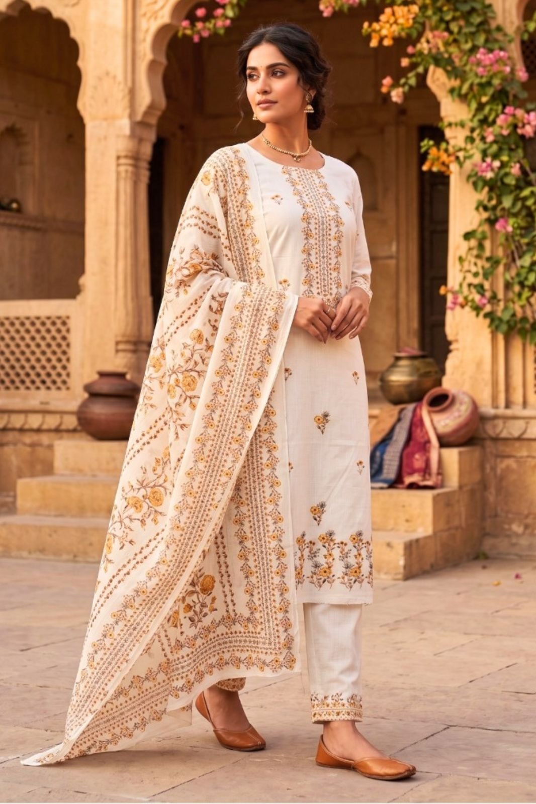 Yes Fab Thyme Lawn Unstitched Ladies Suit 1002