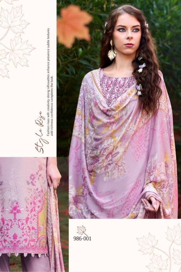 Belliza Designer Studio Naira Vol-146 Pure Cotton Suit 986-001