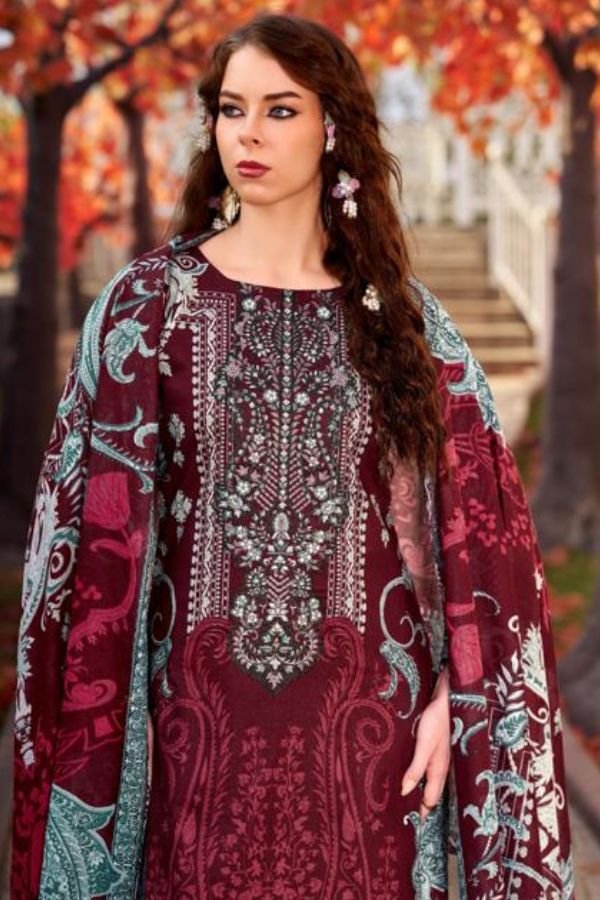Belliza Designer Studio Naira Vol-146 Pure Cotton Suit 986-006