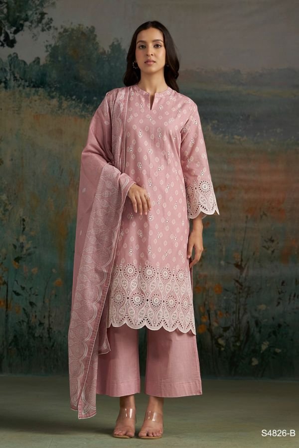 Ganga Fashion Aadita S4826 Premium Cotton Suit S4826-B
