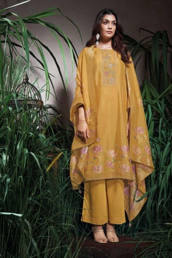Ganga Fashion Amani Premium Viscose Woven Silk Suit C1903